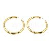 Rack Plating Brass Ring Stud Earrings EJEW-K263-02G-1