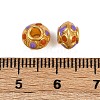 Alloy Enamel Beads ZIRC-I054-33G-02-02-3