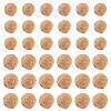 60Pcs 2 Styles Alloy 1-Hole Shank Buttons BUTT-AR0001-32-1