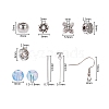 Imitation Opalite Glass Beads Kit for Necklace Bracelets Dangle Earrings Making DIY-YW0004-22-3