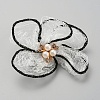 Flower Cloth Shoe Decorations FIND-WH0418-88A-1