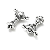 Tibetan Style Zinc Alloy Lantern Chandelier Component Links X-TIBEP-R334-166AS-RS-3