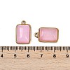 Natural Rose Quartz Pendants X-STAS-K291-04G-01-3