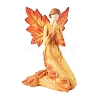 Autumn Resin Maple Leaf Angel Figurines PW-WG29743-01-1