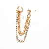 Alloy Cuff Earrings WGB83F9-04-1