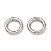 Tarnish Resistant 304 Stainless Steel Spring Gate Rings STAS-D070-01P-1