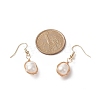 Natural Pearl Dangle Earrings EJEW-JE05167-02-3