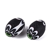 Handmade Millefiori Glass Barrel Beads LA-N002-05C-2