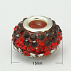 Resin Rhinestone European Beads GPDL-C004-08S-1