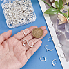 100Pcs 316L Surgical Stainless Steel Leverback Earring Findings STAS-BBC0010-61S-3