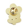 Golden Alloy Brooches JEWB-C032-03D-G-2