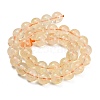 Natural Citrine Beads Strands GG-CBACB71-03-12mm-5