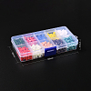 800Pcs 10 Colors Glass Beads GLAA-CJ0001-72-8