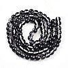 Baking Paint Transparent Glass Beads Strands DGLA-N011-10mm-10-2