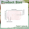 1 Strand Natural Rose Quartz Beads Strands G-GO0001-76A-2