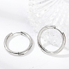 Tarnish Resistant 201 Stainless Steel Huggie Hoop Earrings Findings STAS-F149-33P-A-1