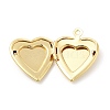 Brass Enamel Locket Pendants KK-E075-05G-5