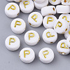 Plating Acrylic Beads X-PACR-R242-01P-1