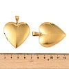 316 Stainless Steel Locket Pendants STAS-K321-12C-G-3