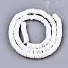 Handmade Polymer Clay Beads Strands X-CLAY-R089-6mm-077-2