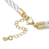 5MM Nylon Twisted Cord Necklace Making FIND-G096-01G-12-2