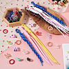 Nylon Cord Pendant Decorations DIY-TA0015-61B-4