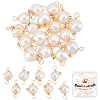 Beebeecraft 20Pcs Natural Cultured Freshwater Pearl Pendants FIND-BBC0003-09-1