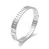 304 Stainless Steel Hinged Bangles for Women BJEW-A011-18P-3