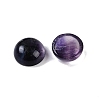 Natural Colorful Fluorite Cabochons G-I370-06A-2