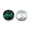 Pointed Back Glass Rhinestone Cabochons RGLA-T029-14mm-16-2