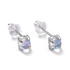 Anti-Tarnish 925 Sterling Silver Stud Earrings EJEW-M202-01-1