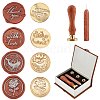 CRASPIRE Sealing Wax Particles Kits for Retro Seal Stamp DIY-CP0004-13-1