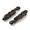 Natural Obsidian Pendants G-K338-28R-02-2