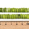 Handmade Millefiori Glass Beads Strands LAMP-T021-27B-07-4