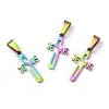 Easter 304 Stainless Steel Pendants STAS-Z018-14MC-1