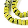 Handmade Millefiori Glass Beads Strands LAMP-T021-27A-01-3