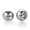 Tarnish Resistant 201 Stainless Steel Beads X-STAS-S072-16-2