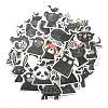 PVC Waterproof Self-Adhesive Cartoon Animal Picture Stickers STIC-Q004-02A-3