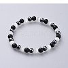 Cat Eye Stretch Bracelets X-BJEW-JB04591-01-1