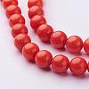 Natural Mashan Jade Round Beads Strands G-D263-10mm-XS21-2