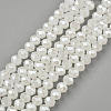 Electroplate Glass Beads Strands EGLA-A034-J1mm-A01-1