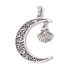 Tibetan Style Alloy Pendants PALLOY-JF02345-3