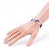 Faceted Glass Beaded Stretch Bracelets BJEW-JB05984-6