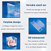 Transparent Plastic PVC Box Gift Packaging CON-WH0060-02B-4