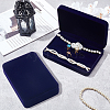 Velvet Jewelry Set Storage Gift Box CON-WH0104-10A-5