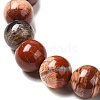 Natural Red Snakeskin Jasper Beads Strands G-H298-A02-05-4