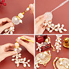 AHANDMAKER Glass Car Hanging Glass Perfume Bottles HJEW-GA0001-005-3