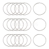 Tarnish Resistant 304 Stainless Steel Linking Ring LS-X-STAS-T047-15C-1