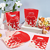 100Pcs Bowknot Printed Eco-Friendly Reusable Bags ABAG-SP0001-61A-D-4