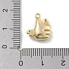 Brass Micro Pave Cubic Zirconia Pendants KK-D283-20G-3